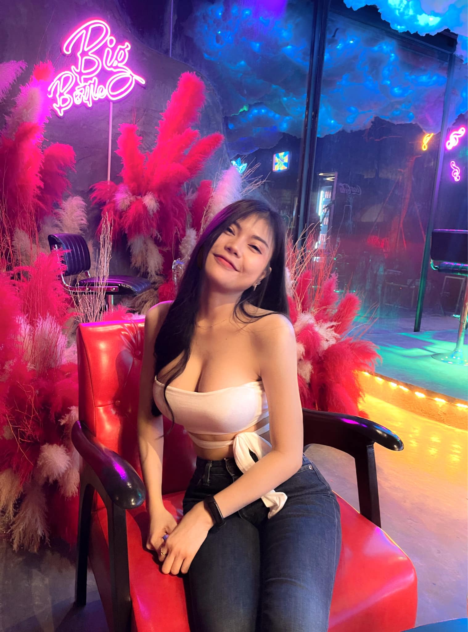 น้องแอม amam7078 สาวสวยสุดเซ็กซี่ ก้นขาวอวบ ไฟหน้าอันใหญ่มหึมา 32