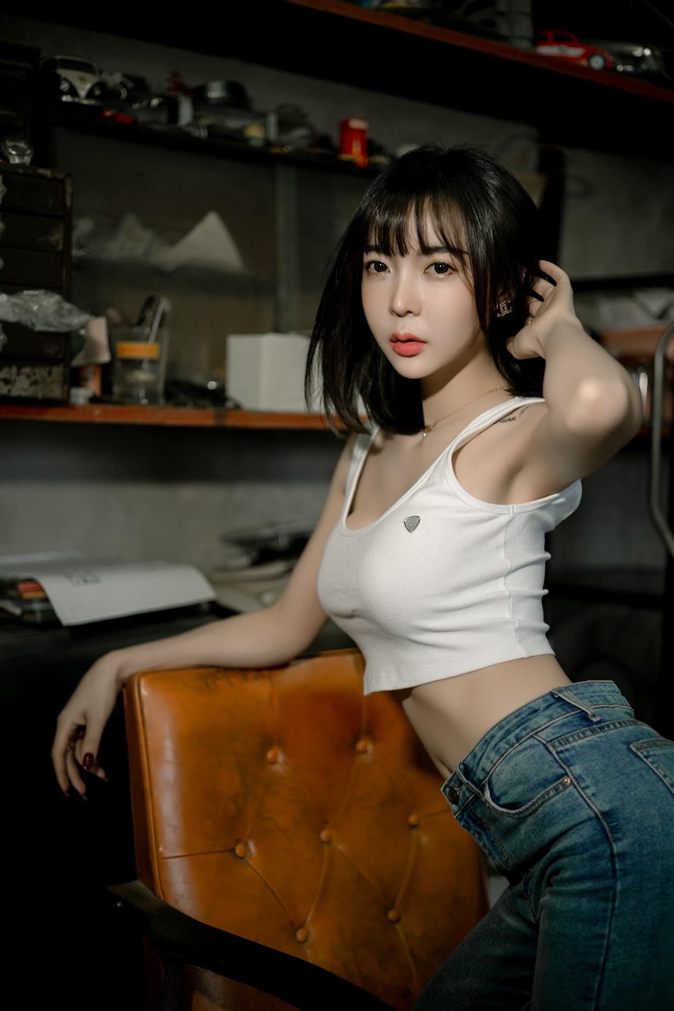 น้องน้ำตาล ปรียาภรณ์ นางแบบ สาวสวยตัวเล็กผมสั่น เนินนมสวย สุดเอ็กซ์ 37