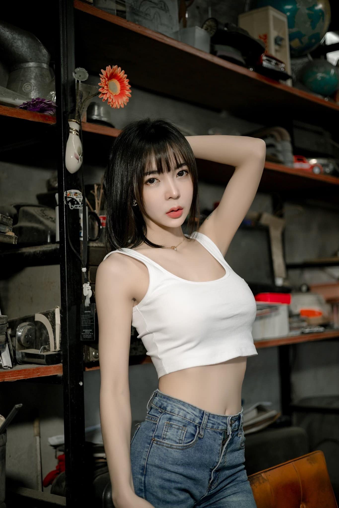 น้องน้ำตาล ปรียาภรณ์ นางแบบ สาวสวยตัวเล็กผมสั่น เนินนมสวย สุดเอ็กซ์ 38