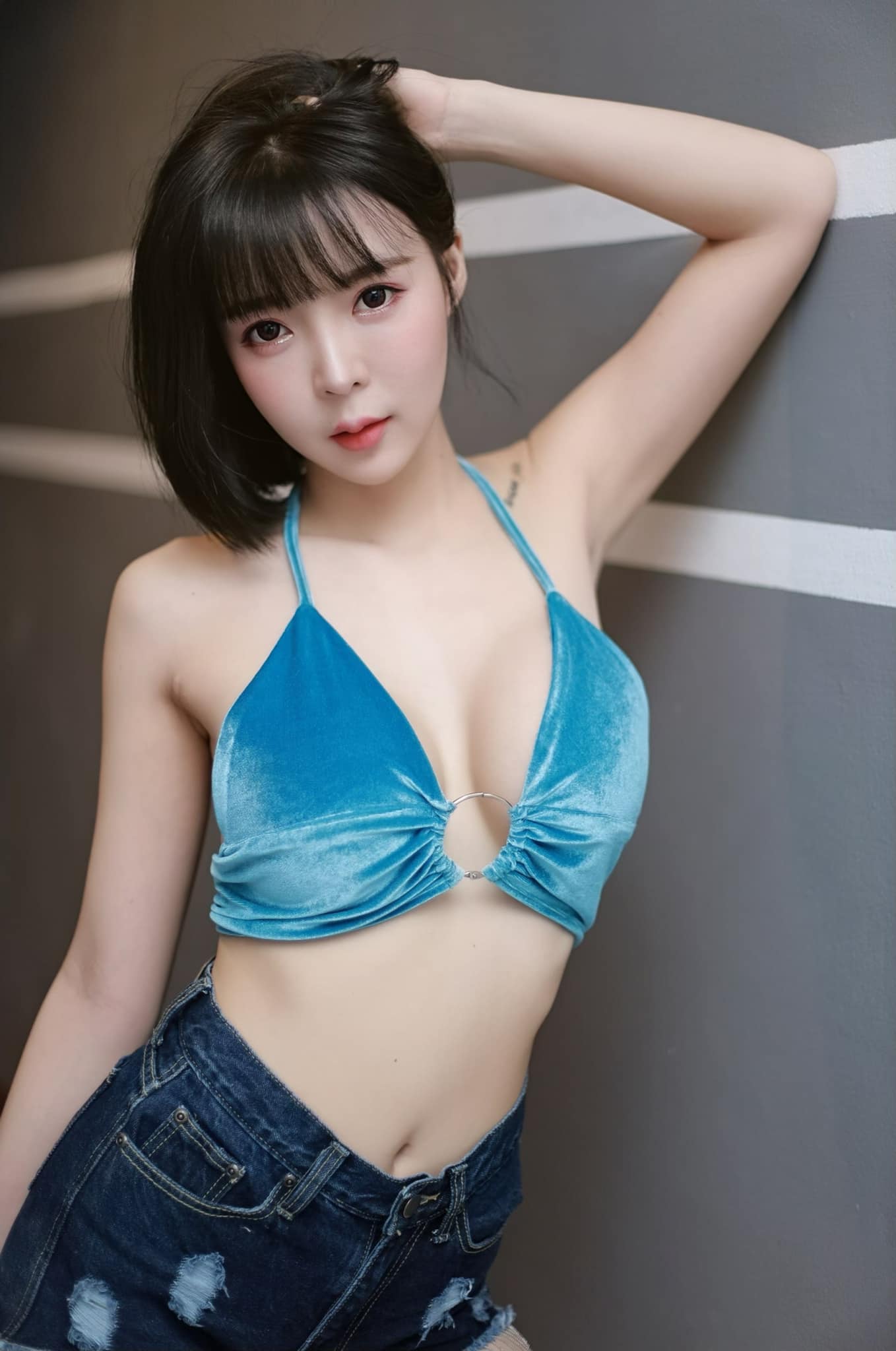 น้องน้ำตาล ปรียาภรณ์ นางแบบ สาวสวยตัวเล็กผมสั่น เนินนมสวย สุดเอ็กซ์ 46