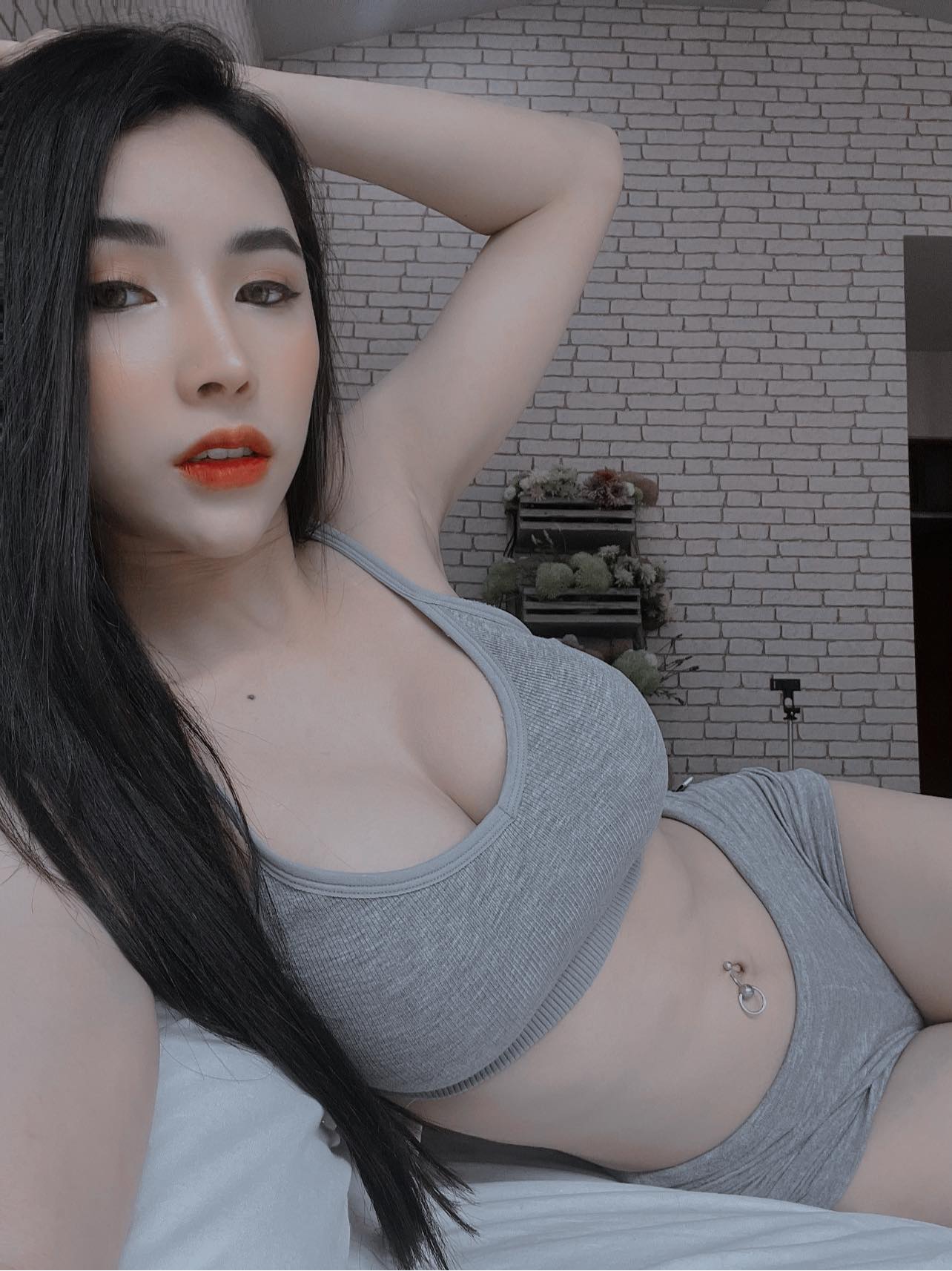 น้องJaJar สาวหุ่นแซ่บ นางแบบ ดีกรีร้อนแรงเกินบรรยาย ใน onlyfans 12
