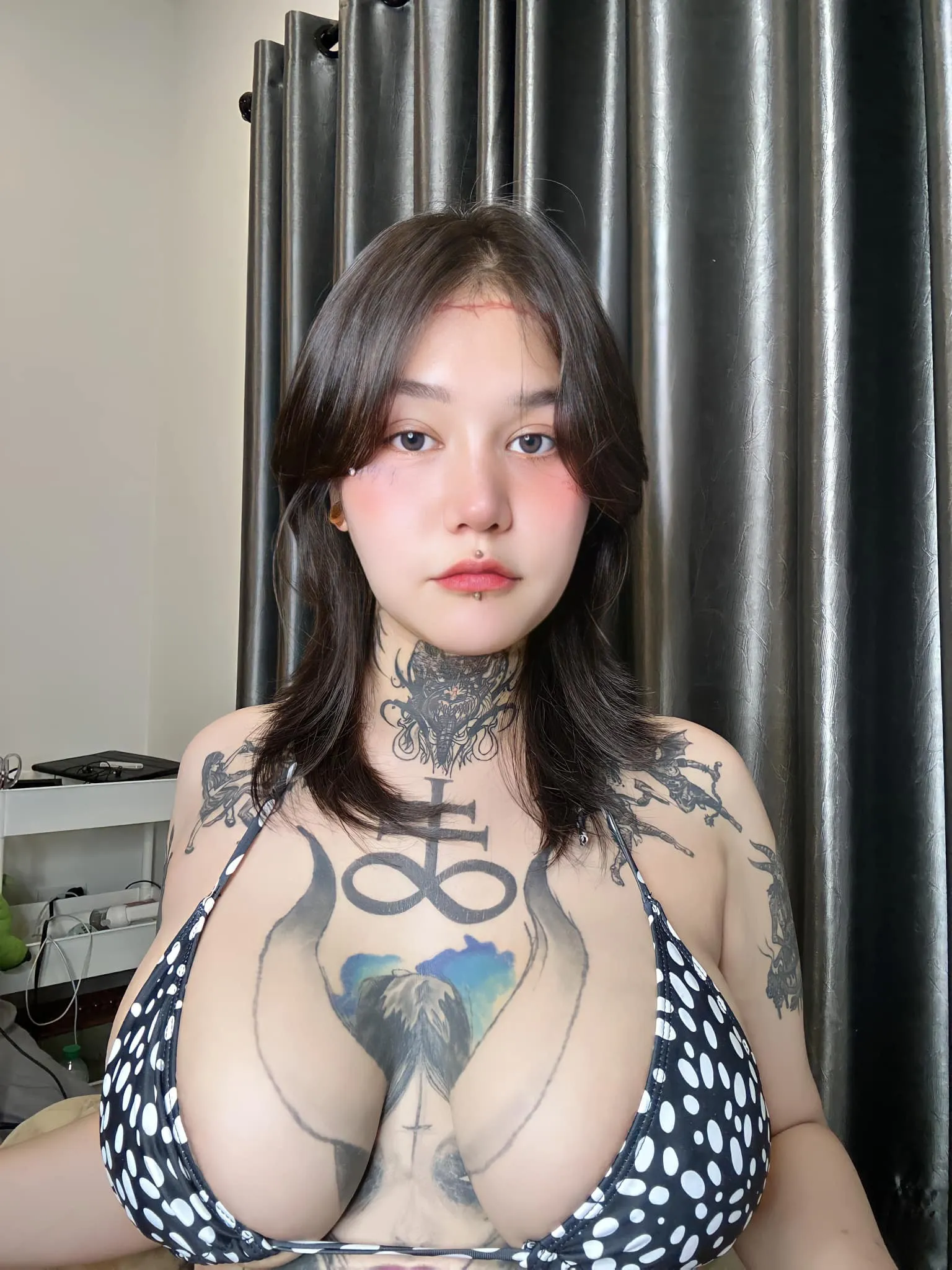 น้องมุก Itsmukkk ดาวดัง onlyfans นางฟ้ารอยสัก สาวอวบ หุ่นแซ่บ 18+ 15