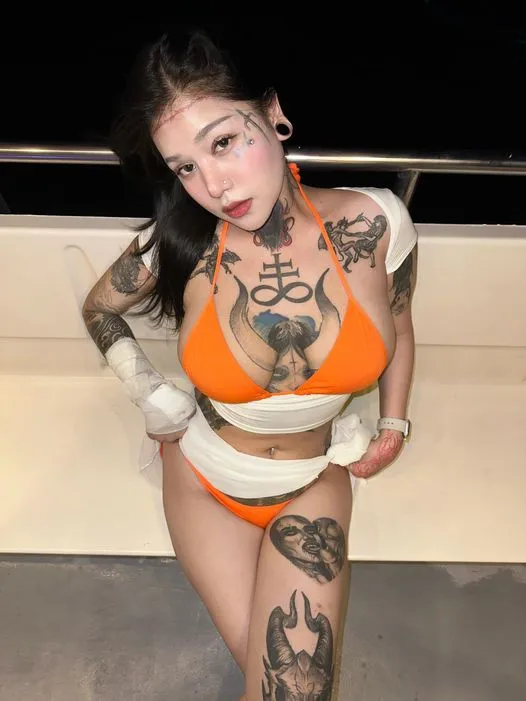 น้องมุก Itsmukkk ดาวดัง onlyfans นางฟ้ารอยสัก สาวอวบ หุ่นแซ่บ 18+ 22